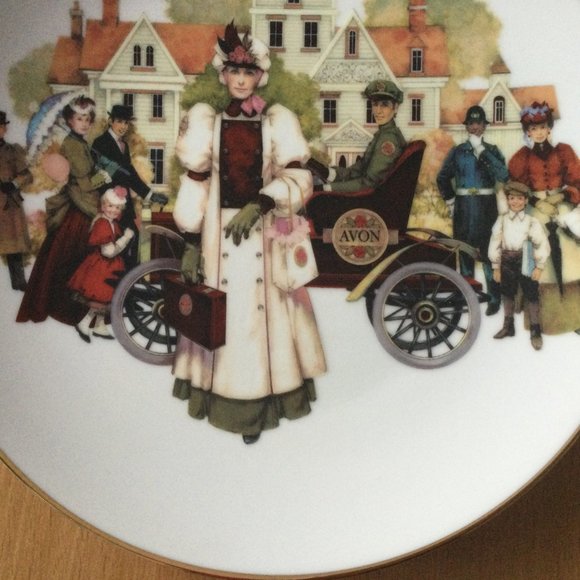 AVON president's club award collector plates "Opportunity" 2006-2007 8.5" - Picture 5 of 6